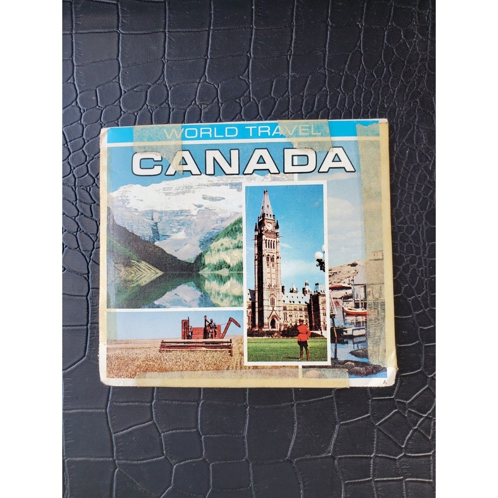 Vintage • View Master 3-D Tour- Canada - 3‎ Reels/21 Pictures